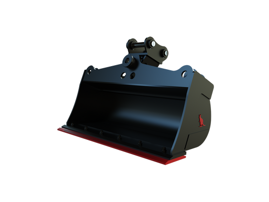 Roo Attachments 900mm hydraulic tilting mud bucket for 1.5t-1.8t mini excavators