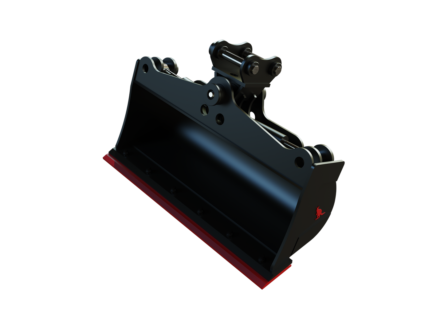 Roo Attachments 900mm hydraulic tilting mud bucket for 1.5t-1.8t mini excavators, additional view