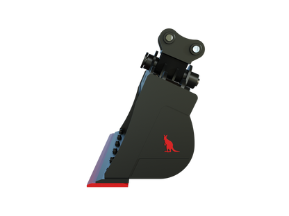 Roo Attachments 900mm hydraulic tilting mud bucket for 1.5t-1.8t mini excavators, additional view