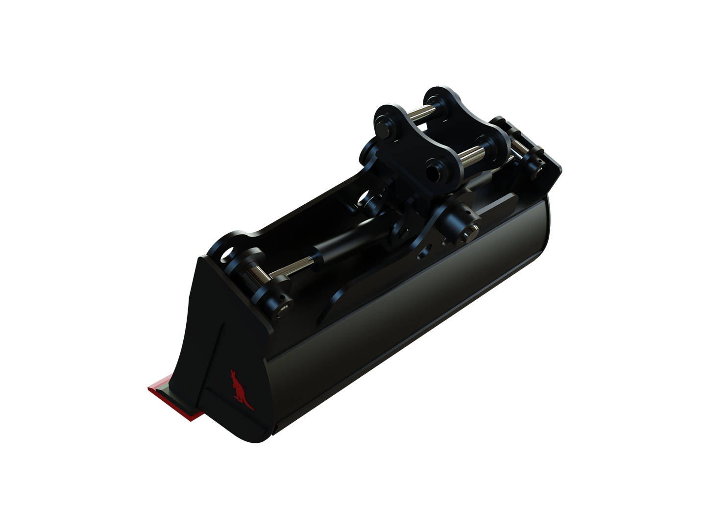 Roo Attachments 900mm hydraulic tilting mud bucket for 1.5t-1.8t mini excavators, additional view
