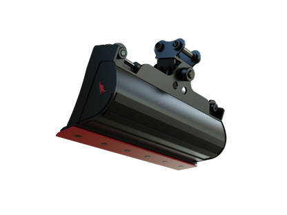 Roo Attachments 900mm hydraulic tilting mud bucket for 1.5t-1.8t mini excavators, additional view