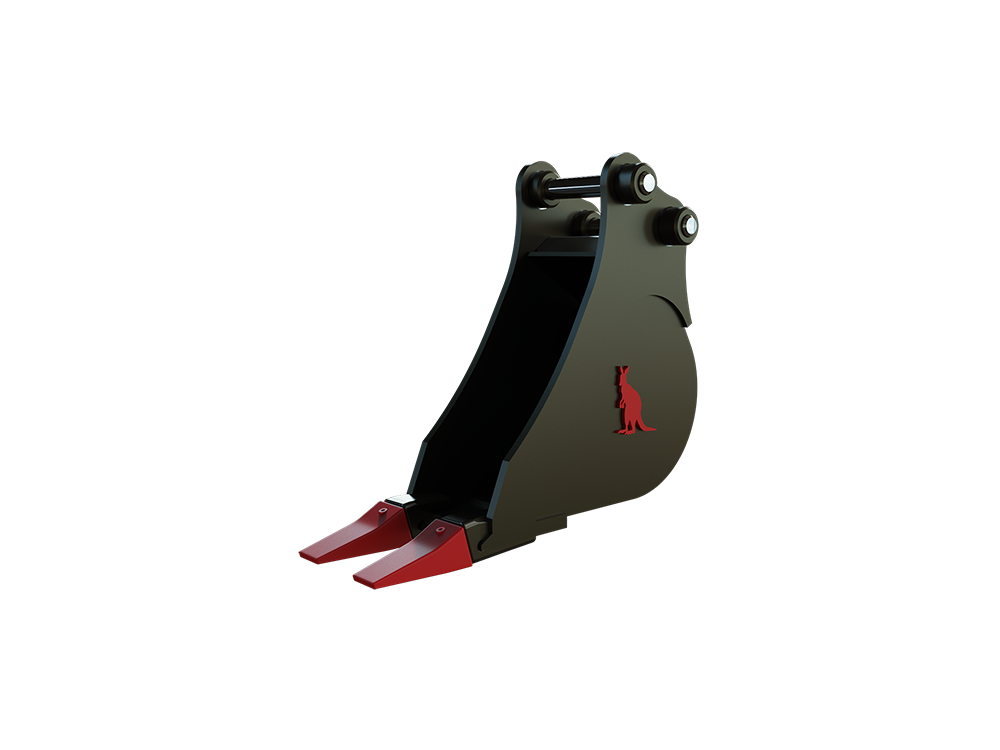 Roo Attachments 150mm trenching bucket for 0.8t-1.0t mini excavators