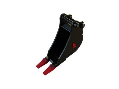 Roo Attachments 150mm trenching bucket for 0.8t-1.0t mini excavators, additional view
