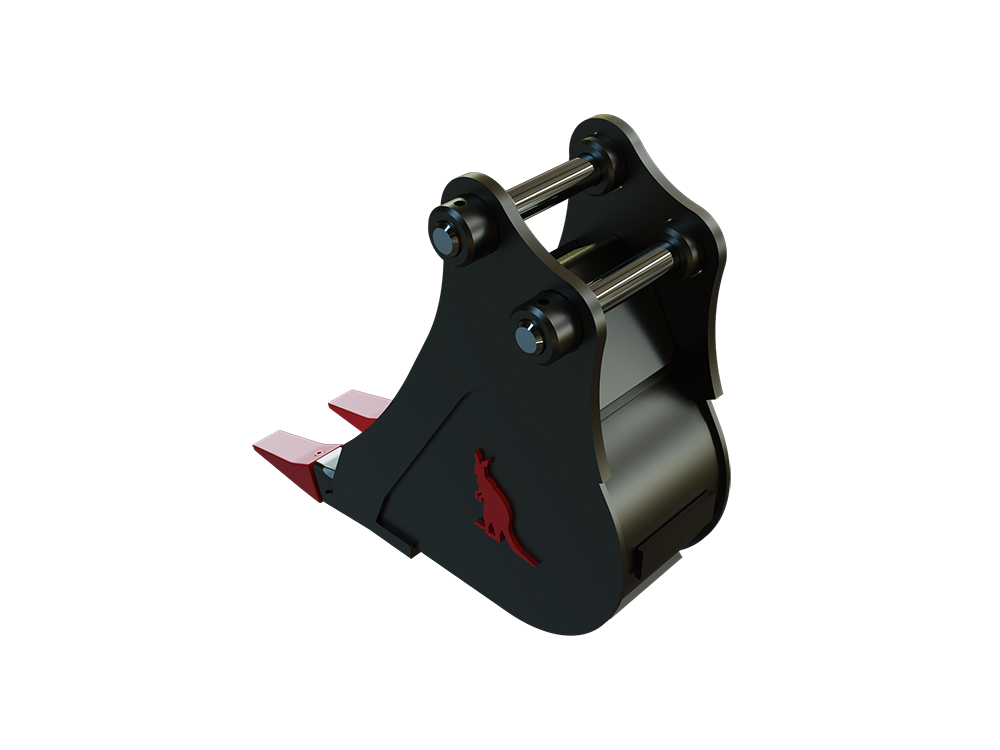 Roo Attachments 150mm trenching bucket for 0.8t-1.0t mini excavators, additional view