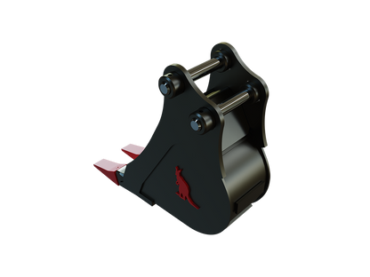 Roo Attachments 150mm trenching bucket for 0.8t-1.0t mini excavators, additional view
