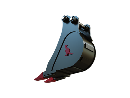 Roo Attachments 150mm trenching bucket for 0.8t-1.0t mini excavators, additional view