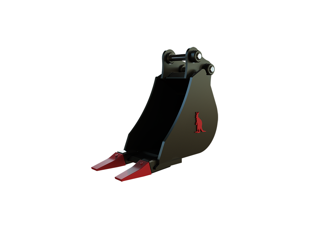 Roo Attachments 200mm trenching bucket for 0.8t-1.0t mini excavators