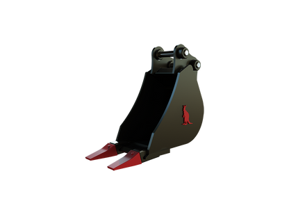 Roo Attachments 200mm trenching bucket for 0.8t-1.0t mini excavators