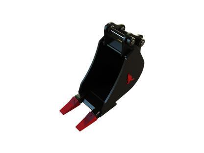 Roo Attachments 200mm trenching bucket for 0.8t-1.0t mini excavators, additional view