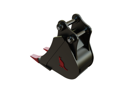 Roo Attachments 200mm trenching bucket for 0.8t-1.0t mini excavators, additional view