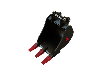 Roo Attachments 300mm general-purpose digging bucket for 0.8t-1.0t mini excavators