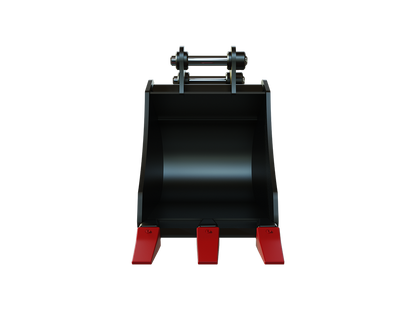 Roo Attachments 300mm general-purpose digging bucket for 0.8t-1.0t mini excavators, additional view