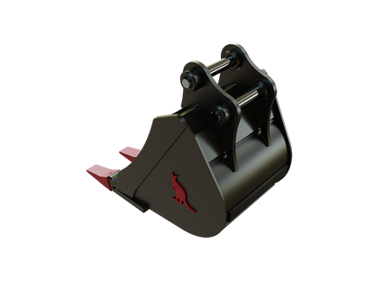 Roo Attachments 300mm general-purpose digging bucket for 0.8t-1.0t mini excavators, additional view