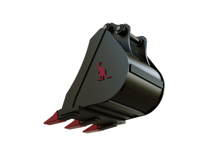 Roo Attachments 300mm general-purpose digging bucket for 0.8t-1.0t mini excavators, additional view