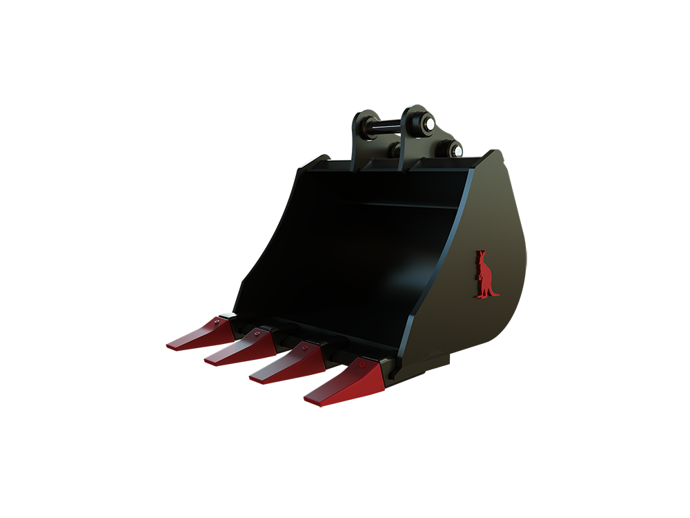 Roo Attachments 450mm general-purpose digging bucket for 0.8t-1.0t mini excavators