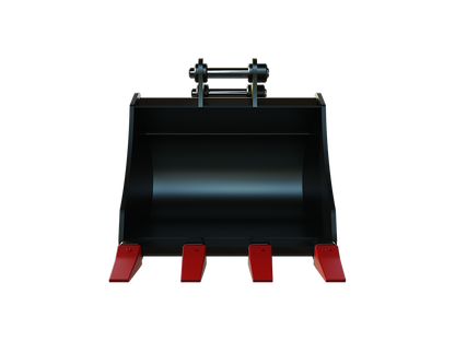 Roo Attachments 450mm general-purpose digging bucket for 0.8t-1.0t mini excavators, additional view