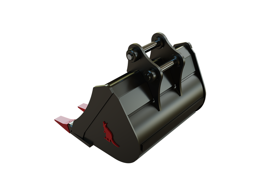 Roo Attachments 450mm general-purpose digging bucket for 0.8t-1.0t mini excavators, additional view