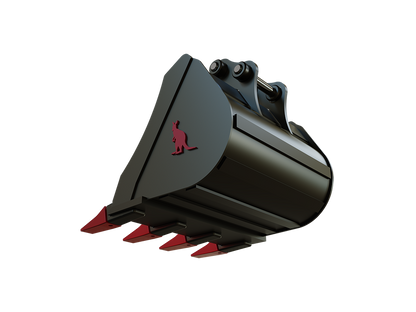 Roo Attachments 450mm general-purpose digging bucket for 0.8t-1.0t mini excavators, additional view