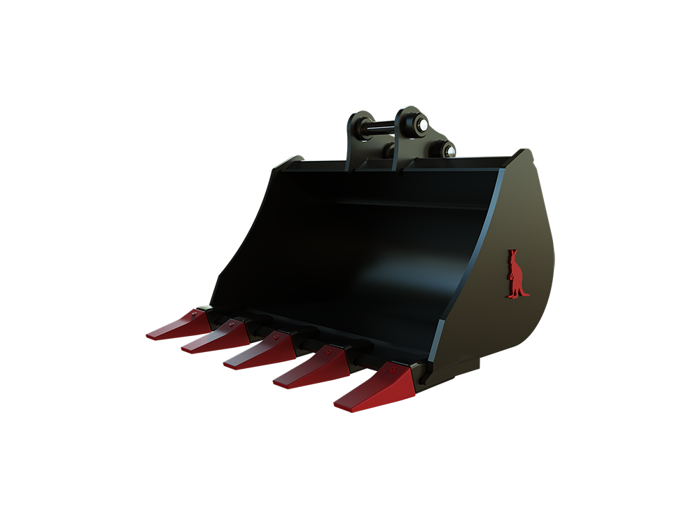 Roo Attachments 600mm general-purpose digging bucket for 0.8t-1.0t mini excavators
