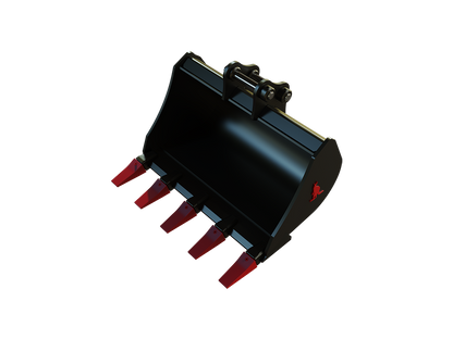 Roo Attachments 600mm general-purpose digging bucket for 0.8t-1.0t mini excavators, additional view