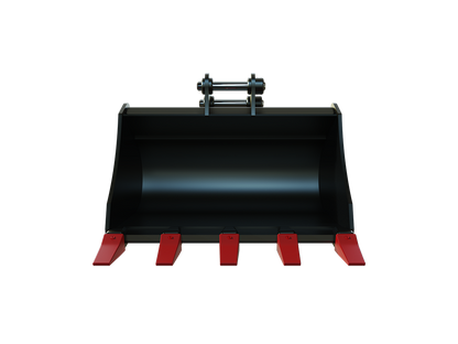 Roo Attachments 600mm general-purpose digging bucket for 0.8t-1.0t mini excavators, additional view