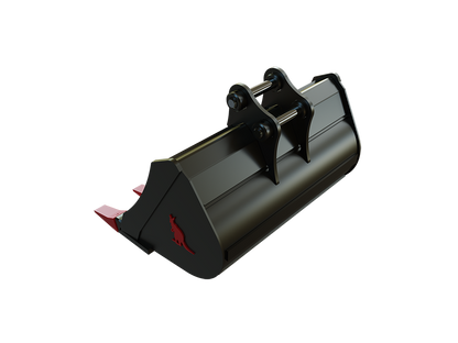 Roo Attachments 600mm general-purpose digging bucket for 0.8t-1.0t mini excavators, additional view