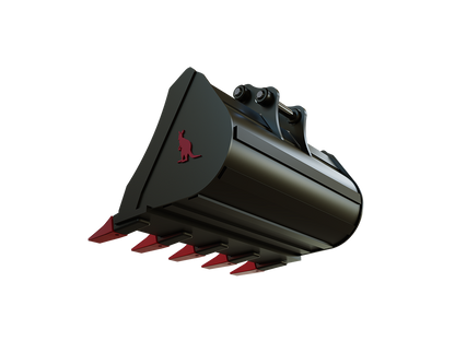 Roo Attachments 600mm general-purpose digging bucket for 0.8t-1.0t mini excavators, additional view