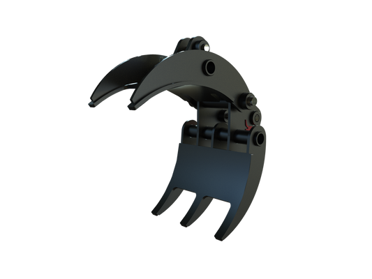 Roo Attachments 400mm mechanical grab for 0.8t-1.0t mini excavators