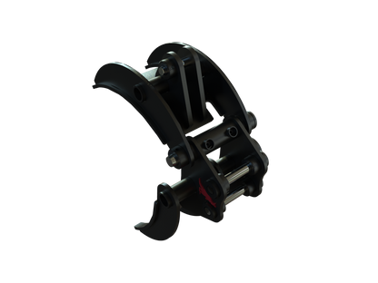 Roo Attachments 400mm mechanical grab for 0.8t-1.0t mini excavators, additional view