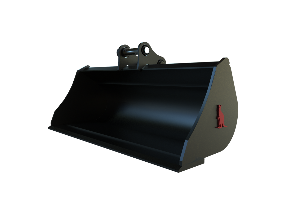 Roo Attachments 800mm mud and batter bucket for 0.8t-1.0t mini excavators