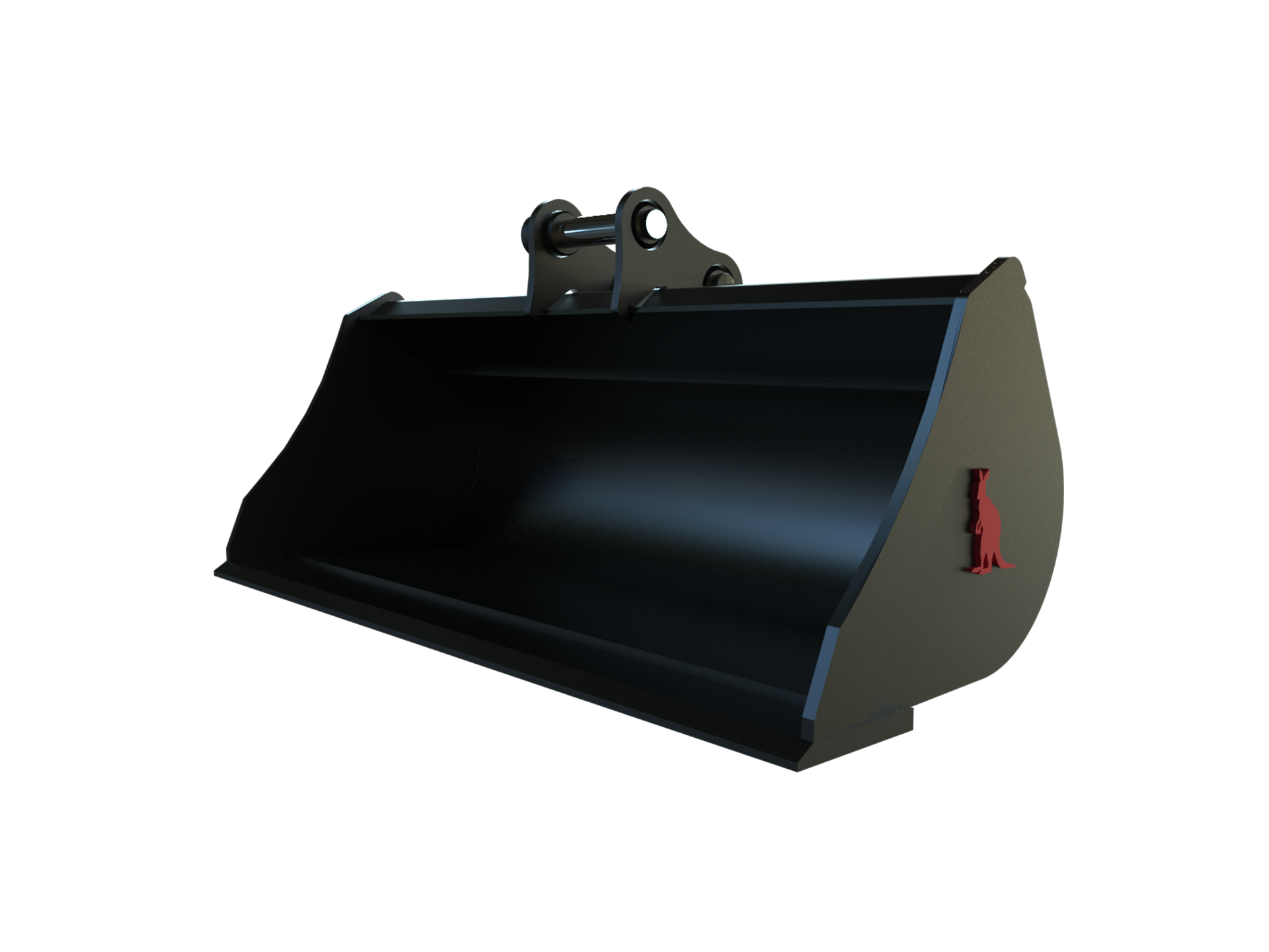 Roo Attachments 800mm mud and batter bucket for 0.8t-1.0t mini excavators
