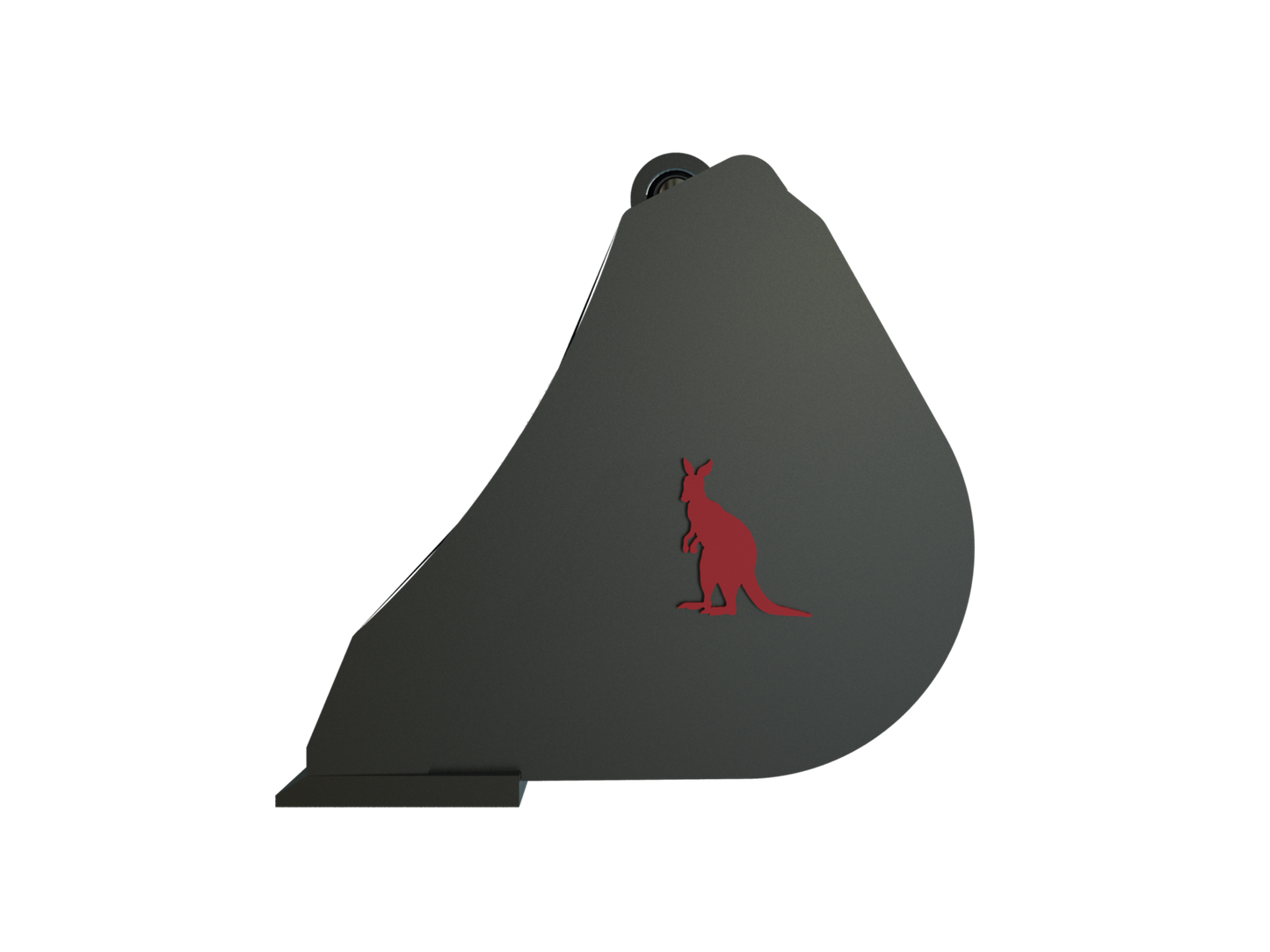 Roo Attachments 800mm mud and batter bucket for 0.8t-1.0t mini excavators, additional view