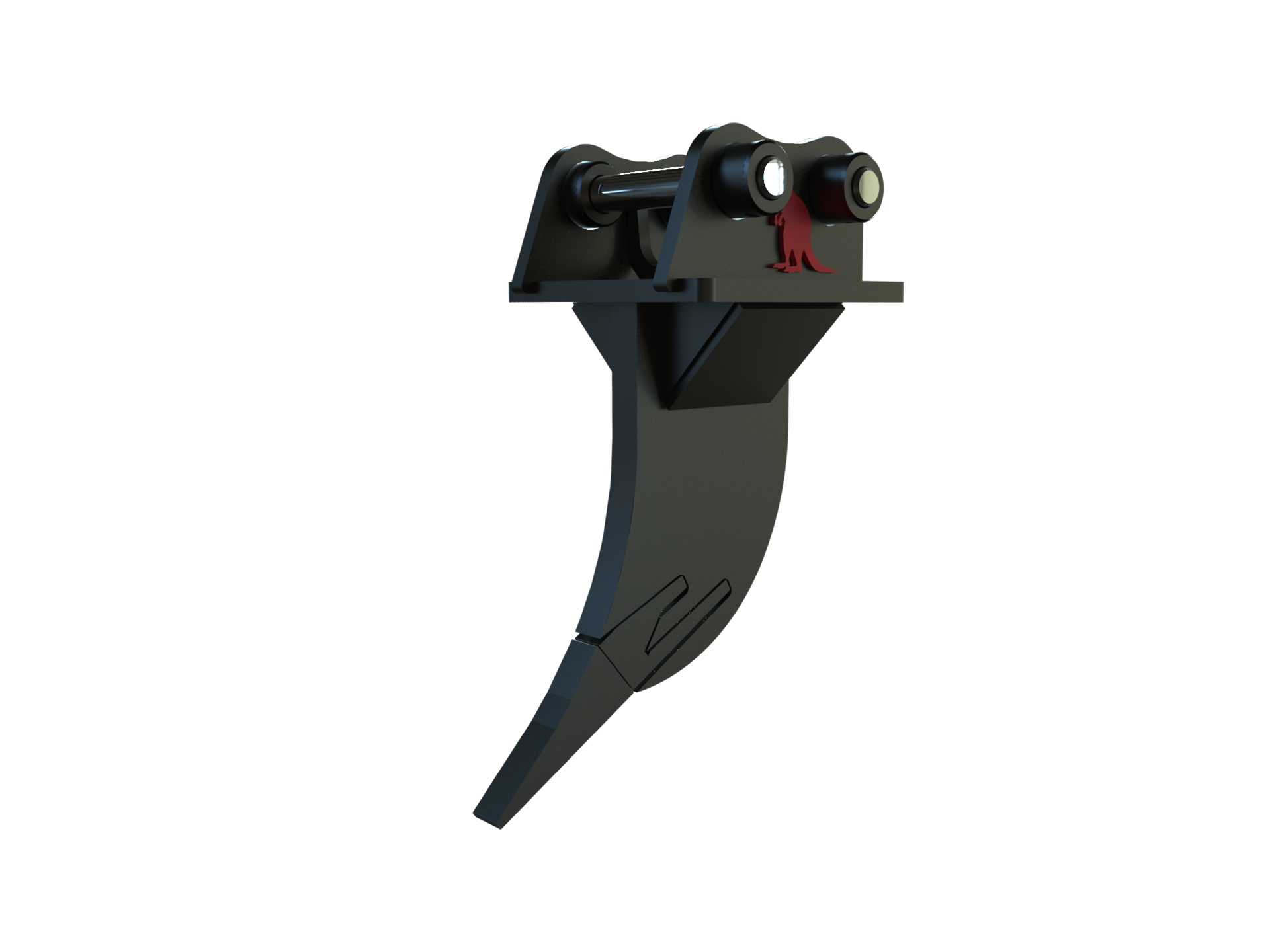 Roo Attachments single-shank ripper for 0.8t-1.0t mini excavators