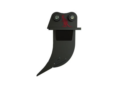 Roo Attachments single-shank ripper for 0.8t-1.0t mini excavators, additional view