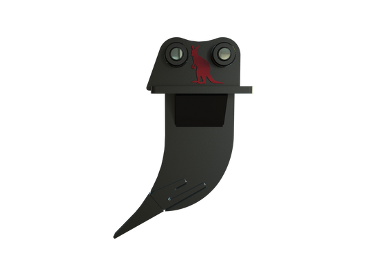 Roo Attachments single-shank ripper for 0.8t-1.0t mini excavators, additional view