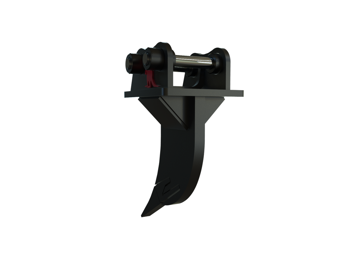 Roo Attachments single-shank ripper for 0.8t-1.0t mini excavators, additional view
