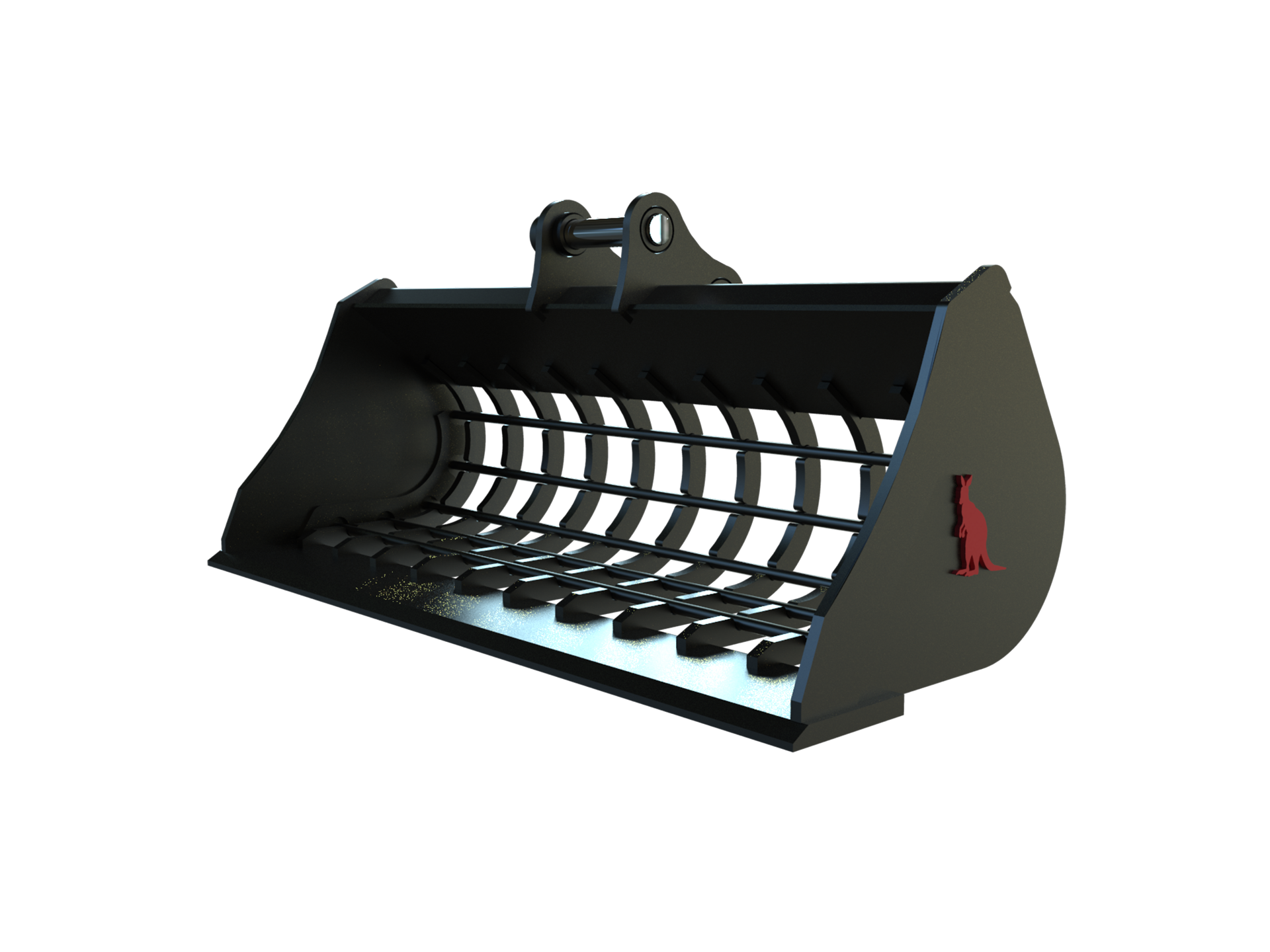 Roo Attachments 800mm skeleton sieve bucket for 0.8t-1.0t mini excavators