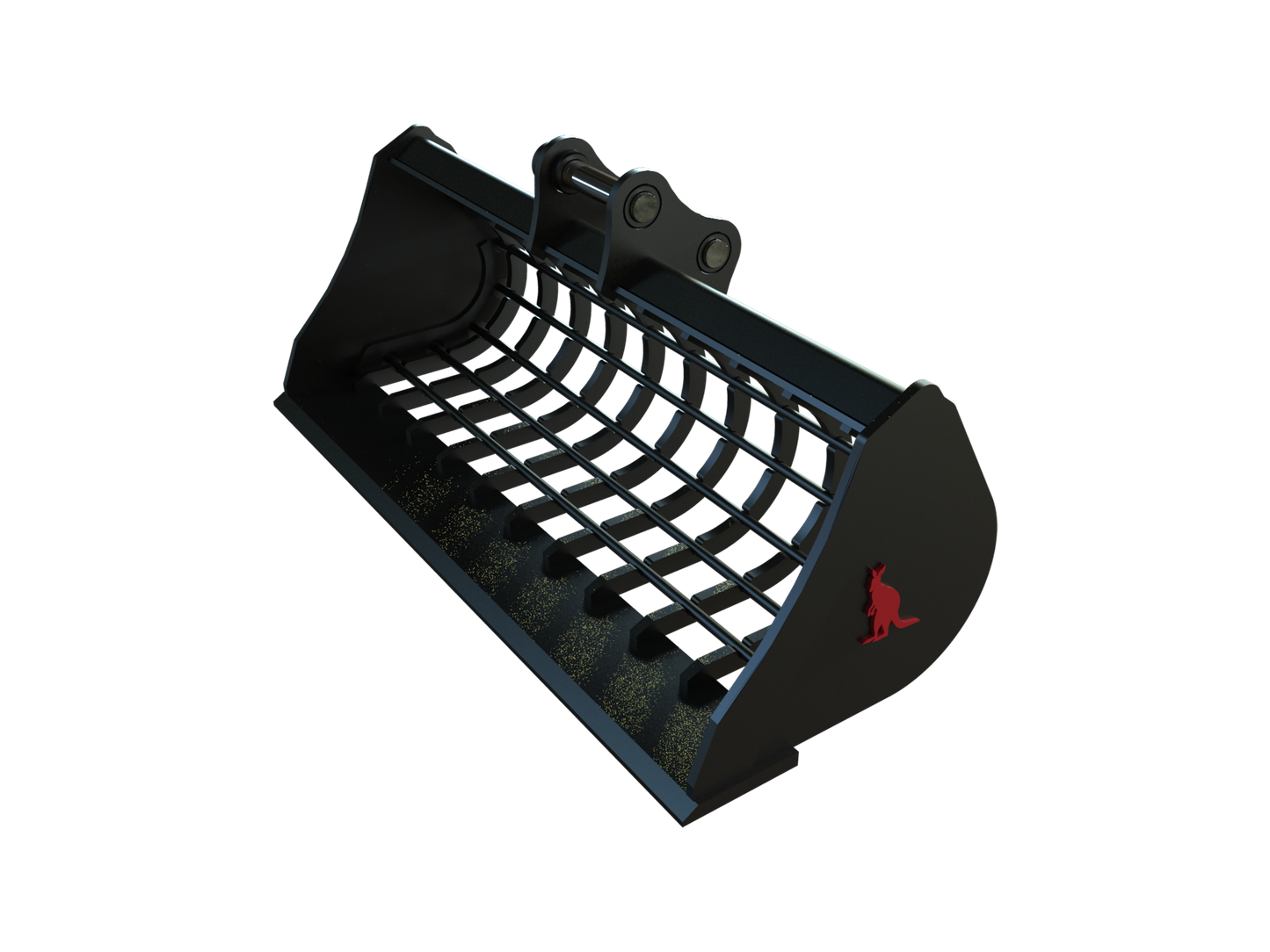 Roo Attachments 800mm skeleton sieve bucket for 0.8t-1.0t mini excavators, additional view