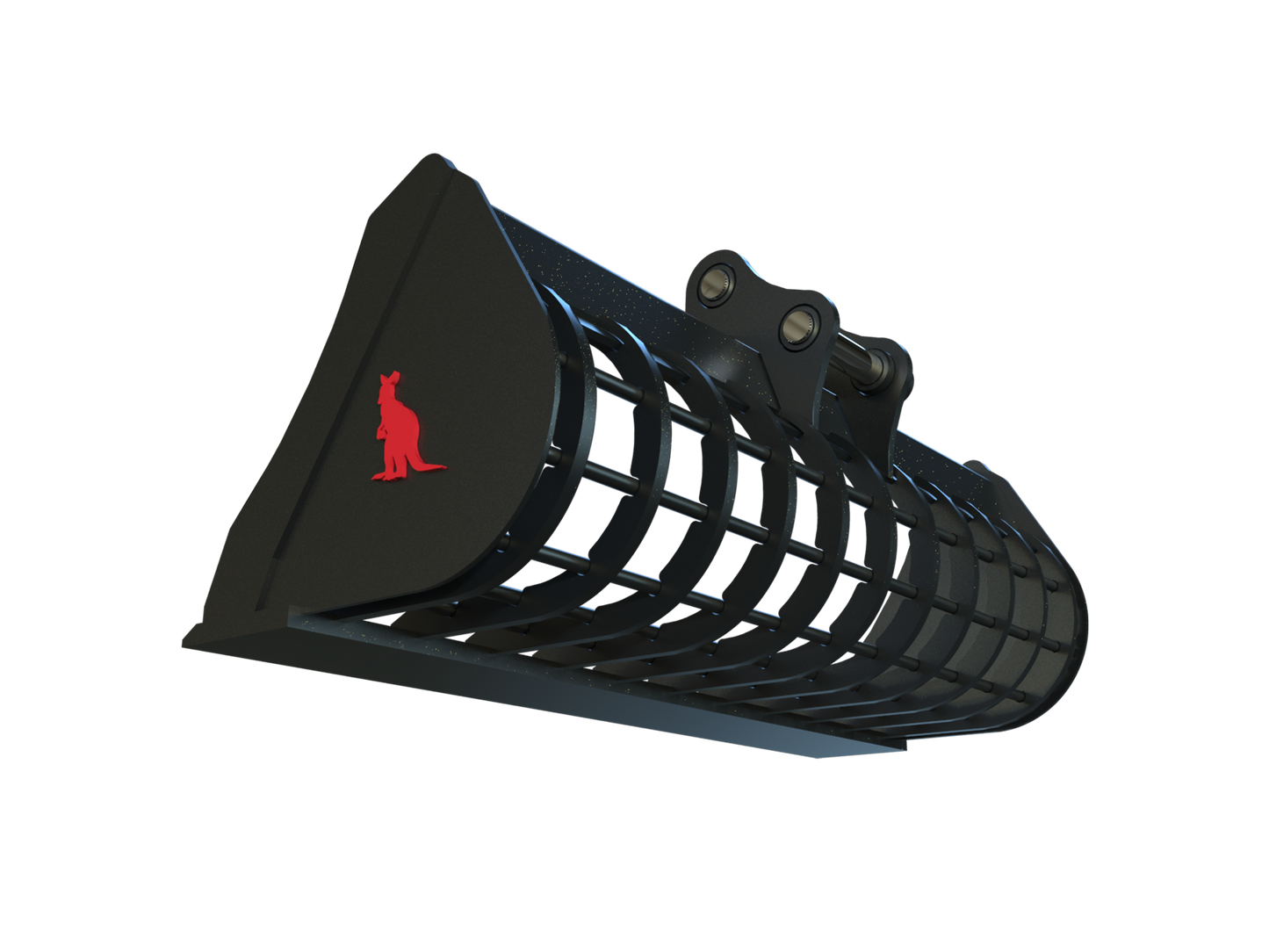 Roo Attachments 800mm skeleton sieve bucket for 0.8t-1.0t mini excavators, additional view