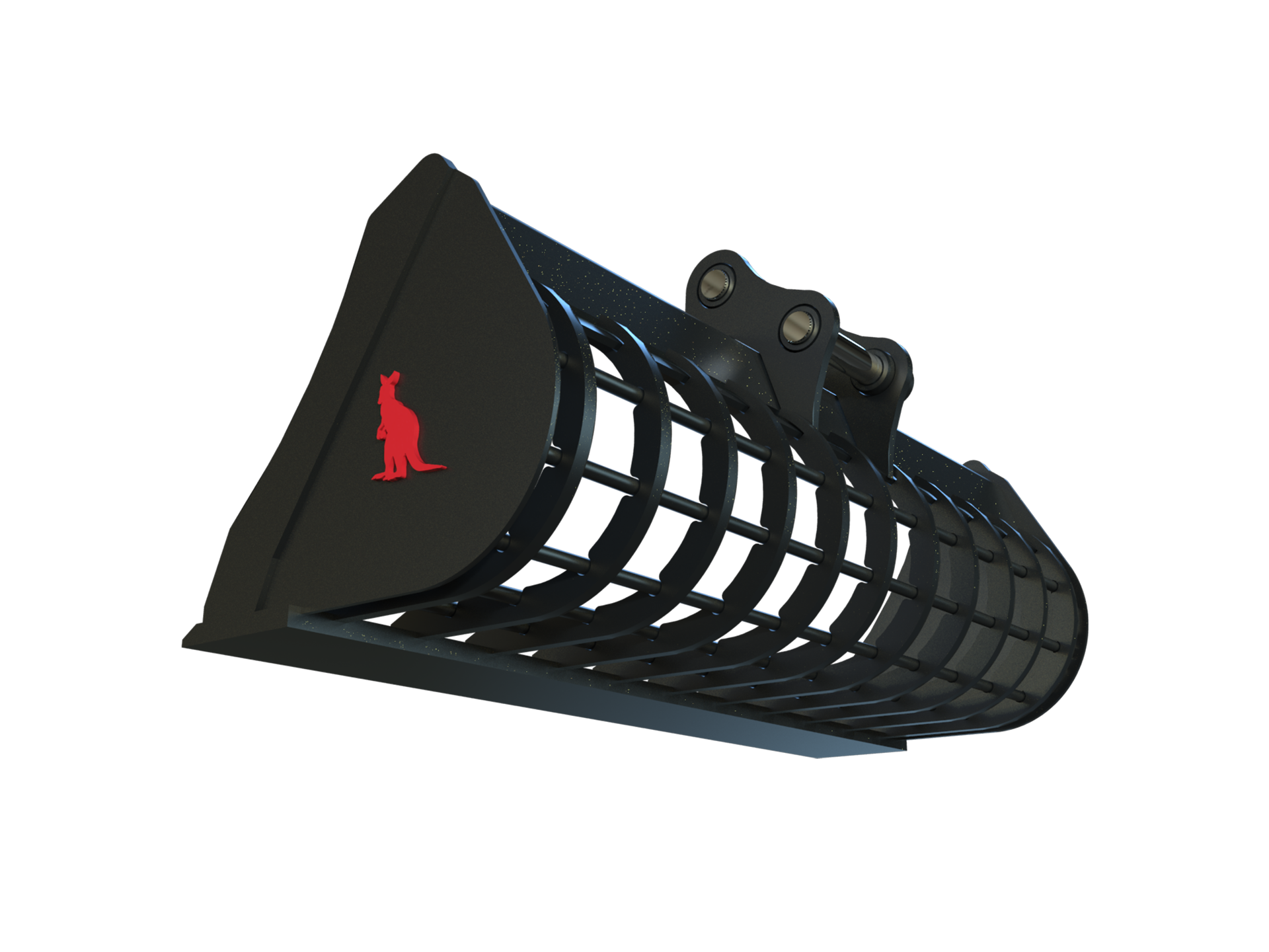 Roo Attachments 800mm skeleton sieve bucket for 0.8t-1.0t mini excavators, additional view