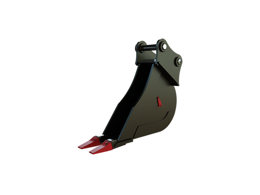 Roo Attachments 150mm trenching bucket for 2.0t-2.7t mini excavators