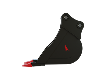 Roo Attachments 150mm trenching bucket for 2.0t-2.7t mini excavators, additional view