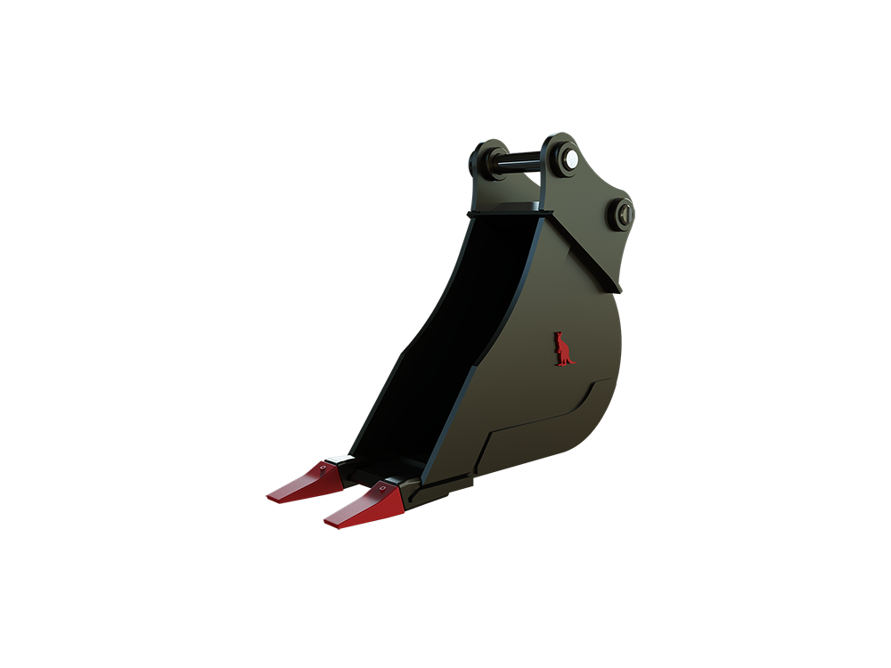 Roo Attachments 200mm trenching bucket for 2.0t-2.7t mini excavators