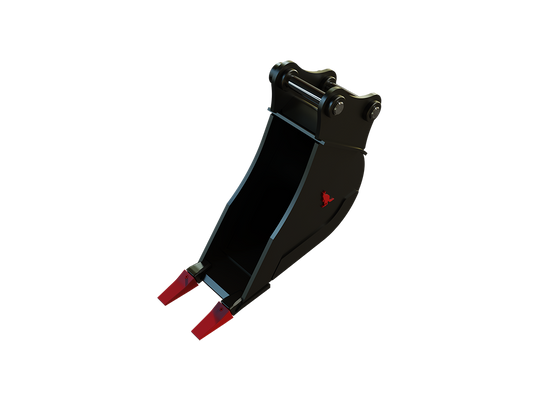 Roo Attachments 200mm trenching bucket for 2.0t-2.7t mini excavators, additional view
