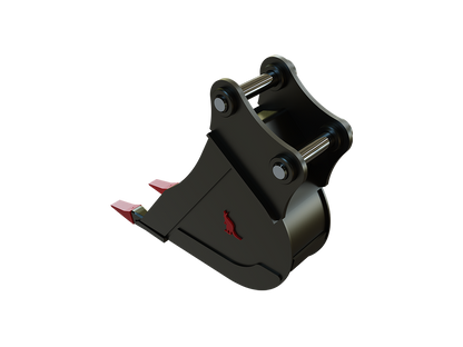 Roo Attachments 200mm trenching bucket for 2.0t-2.7t mini excavators, additional view