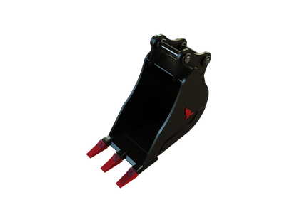Roo Attachments 300mm general-purpose digging bucket for 2.0t-2.7t mini excavators, additional view