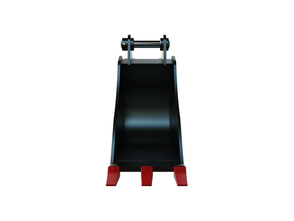 Roo Attachments 300mm general-purpose digging bucket for 2.0t-2.7t mini excavators, additional view