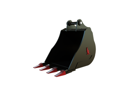 Roo Attachments 450mm general-purpose digging bucket for 2.0t-2.7t mini excavators, additional view