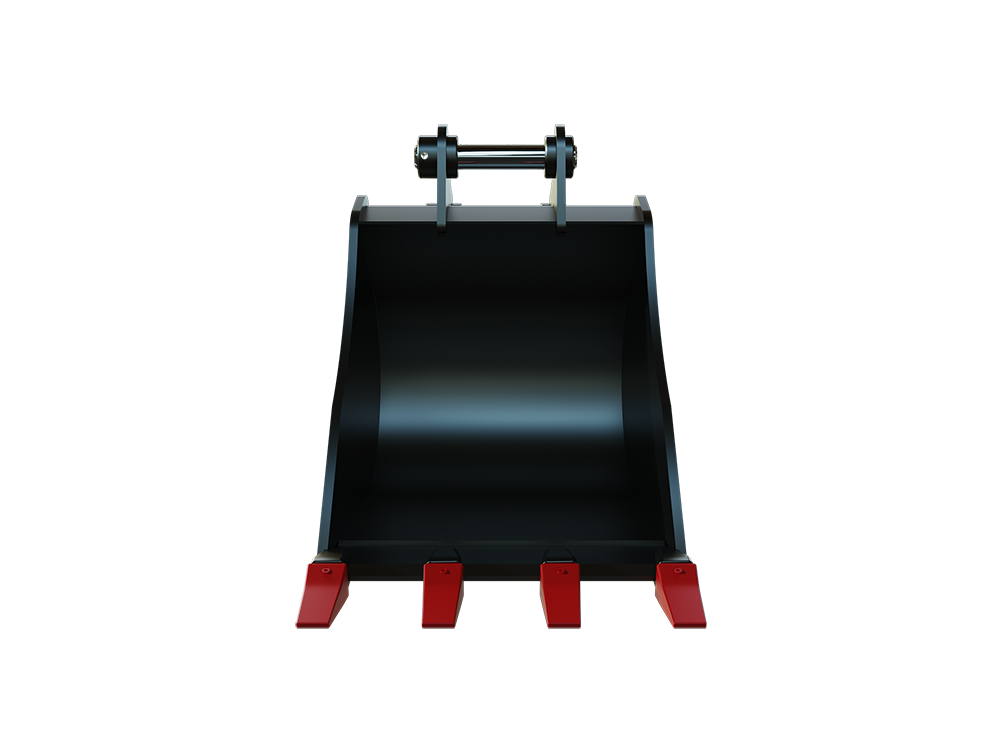 Roo Attachments 450mm general-purpose digging bucket for 2.0t-2.7t mini excavators, additional view