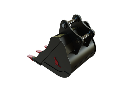 Roo Attachments 450mm general-purpose digging bucket for 2.0t-2.7t mini excavators, additional view